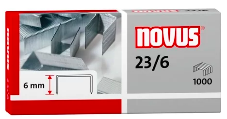 Скоби для степлера NOVUS № 23/6 ( 042-0039 )